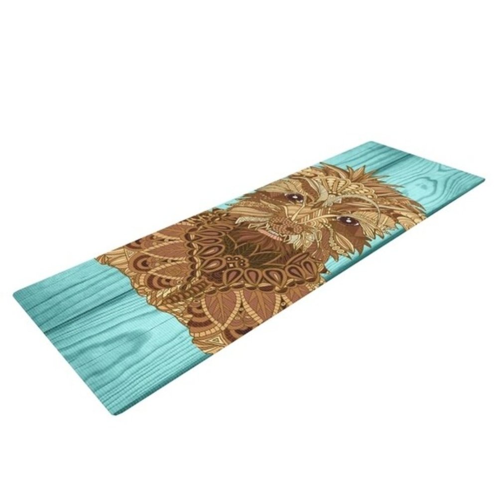 Gatsby The Great" Brown Dog Yoga Pilates Mat